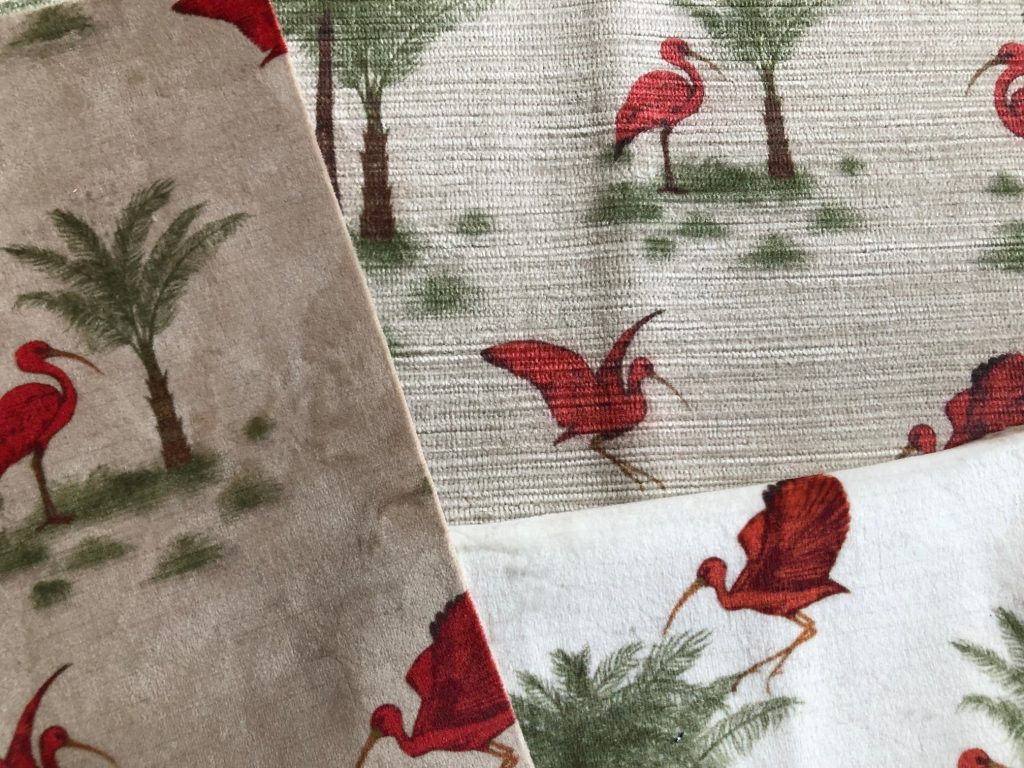 Note these velvets are samples only are are in an unfinished state.